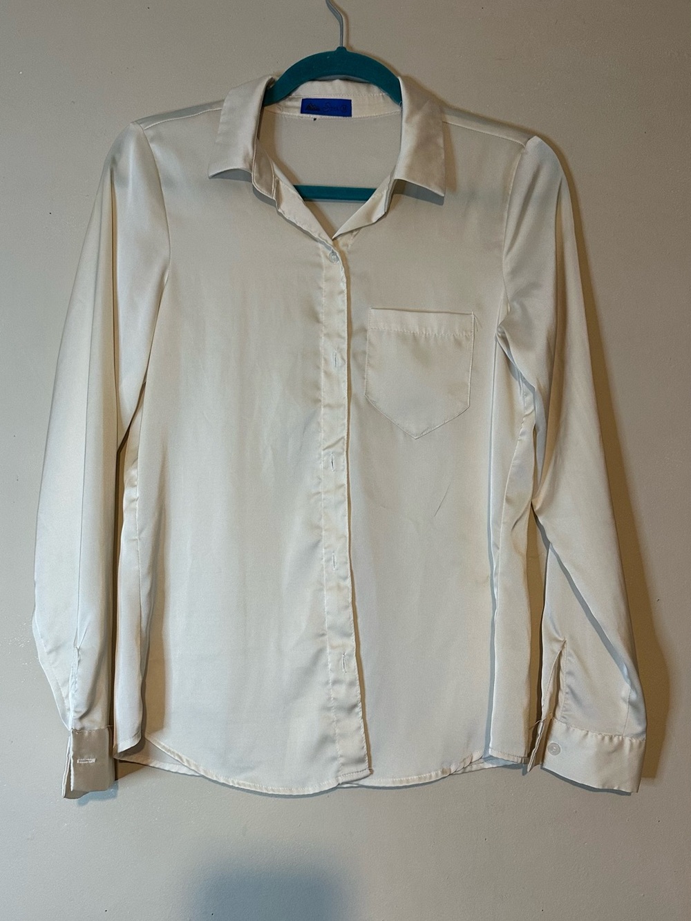 Classic Women's Button-Down Shirt in Cream